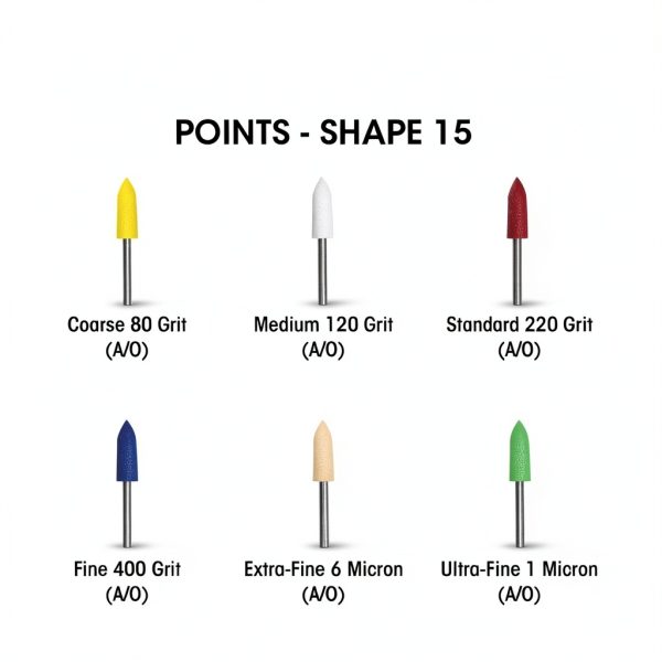 DEDECO Precision Buffing Points 6 Micron-8
