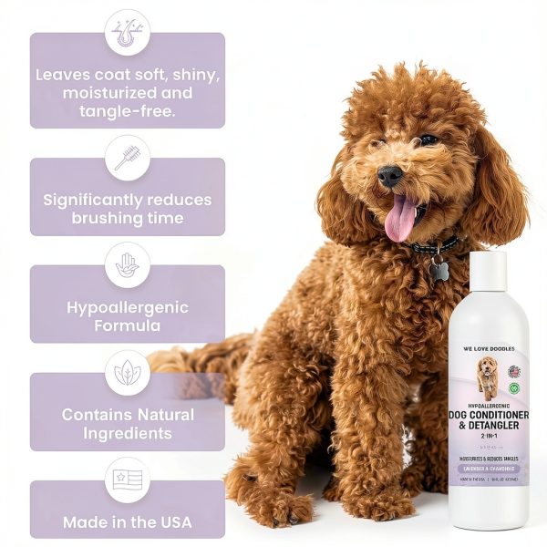 Dog Conditioner We Love Doodles 2in1 Detangler-1