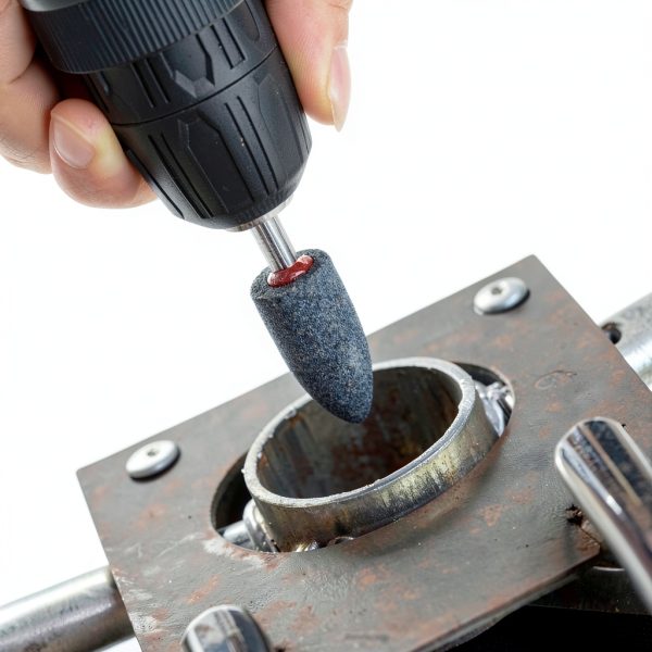 uxcell Aluminium Oxide Grinding Stone Conical Metal Tool-5