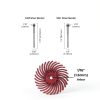 Radial Bristle Disc DEDECO Buffing Tool 220 Grit-8