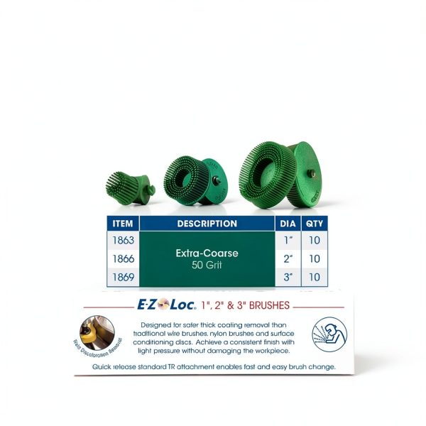 DEDECO Extra Coarse 50 Grit Deburring Tool Rust Removal-6