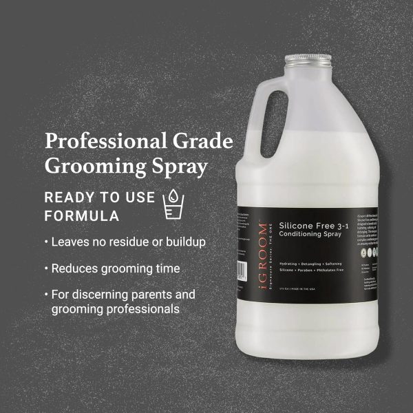 iGroom Dog Detangler Spray Leave In Conditioner Pet Grooming-3