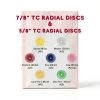 Radial Bristle Disc DEDECO Buffing Tool 220 Grit-7