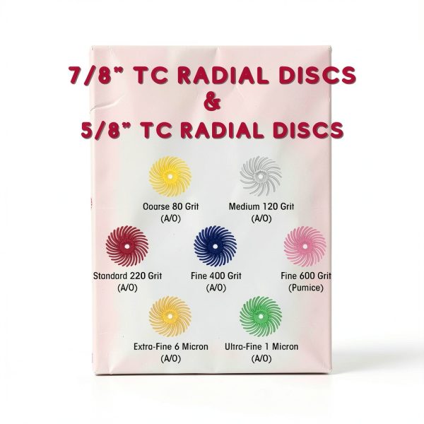 Radial Bristle Disc DEDECO Buffing Tool 220 Grit-7