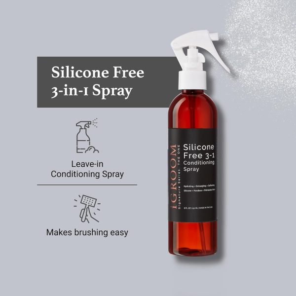 iGroom Dog Detangler Spray Leave In Conditioner Pet Grooming-1