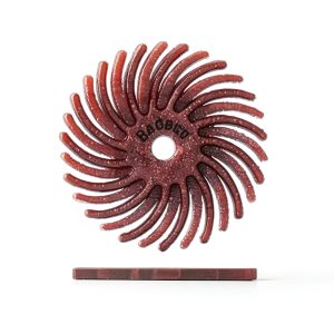 Radial Bristle Disc DEDECO Buffing Tool 220 Grit-0