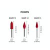 DEDECO Sunburst Points Polishing Tools Metal Acrylic-7