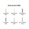 Sunburst Pins DEDECO Buffing Set Precision 2mm-6