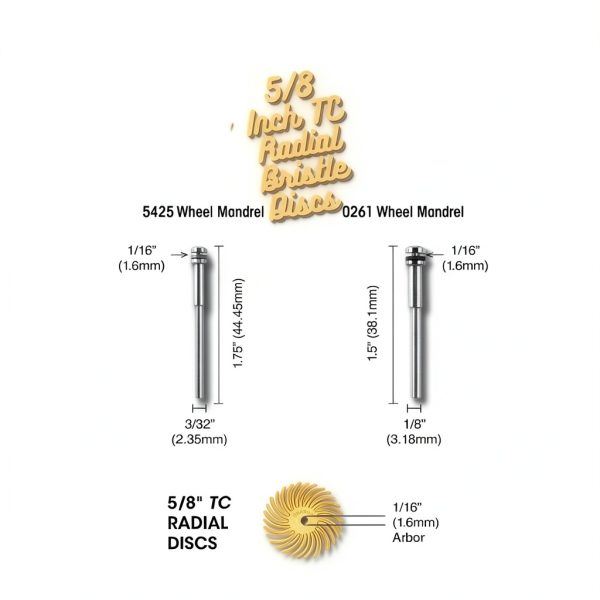 Xxnic Buffing Polishing Mounted Points Industrial Tools-6