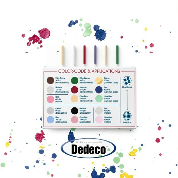 Sunburst Pins DEDECO Buffing Set Precision 2mm-2