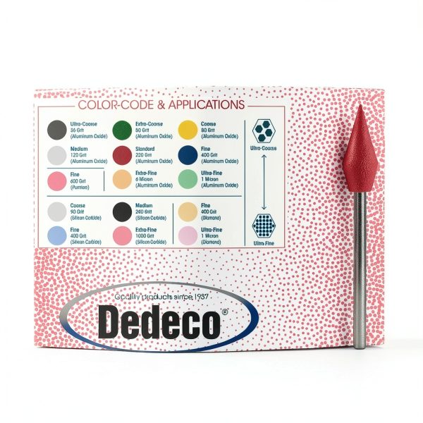 DEDECO Sunburst Points Polishing Tools Metal Acrylic-2