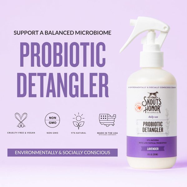 Dog Conditioner Skout's Honor Avocado Oil Detangler-1