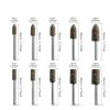 Luo ke Polishing Bits Rubber Abrasive 1/8 Shank Rotary Tools-1
