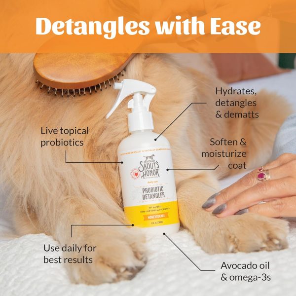 Dog Conditioner Skout's Honor Avocado Oil Detangler-5