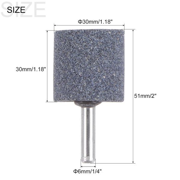 uxcell Aluminium Oxide Grinding Stone Industrial Metal-1