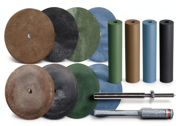 Rubber Polishing Wheels Dedeco Classic Set 40 pcs-0
