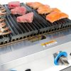 Globe GCB24G-RK 24" Commercial Gas Charbroiler 2 Burners 80k BTU-6