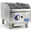 Globe Food Equipment Countertop 15" Gas Charbroiler Stainless Steel-6