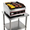 Express-KitchQuip 18" Countertop Gas Charcoal Broiler 18,000 BTU Iron-4