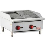 Iron Range IRRB-24 Commercial Gas Charbroiler 24" Stainless Steel-0
