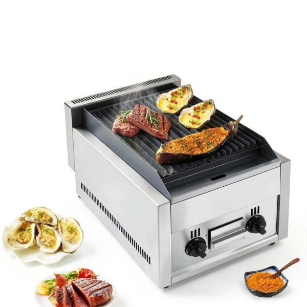 21inch Char Broiler Grill by GrfceVue 2 Burner-6