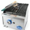 Globe Food Equipment Countertop 15" Gas Charbroiler Stainless Steel-5