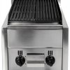 Commercial Countertop Charbroiler 2 Burner Gas Propane Grill Dodoam-0