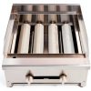 24'' Commercial Charbroiler Lava Rock 2-Burner Griddle STEELBUS-4