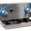 Globe Food Equip Countertop 24in Cast Iron Gas Charbroiler GCB24G-CR-4