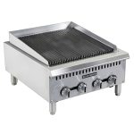 Adcraft BDCTC-24 Black Diamond 80,000 BTU Charbroiler 24" x 30" NG-0