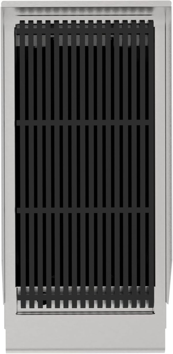 12" Commercial Lava Rock Charbroiler by STEELBUS – 28000 BTU Stainless-2