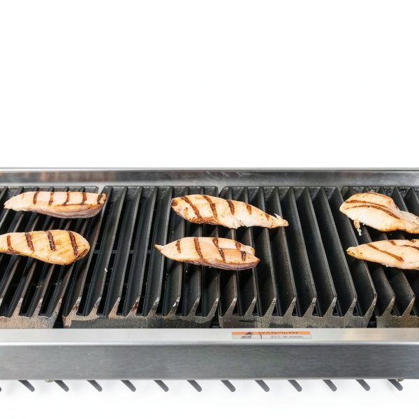 Globe GCB24G-RK 24" Commercial Gas Charbroiler 2 Burners 80k BTU-5