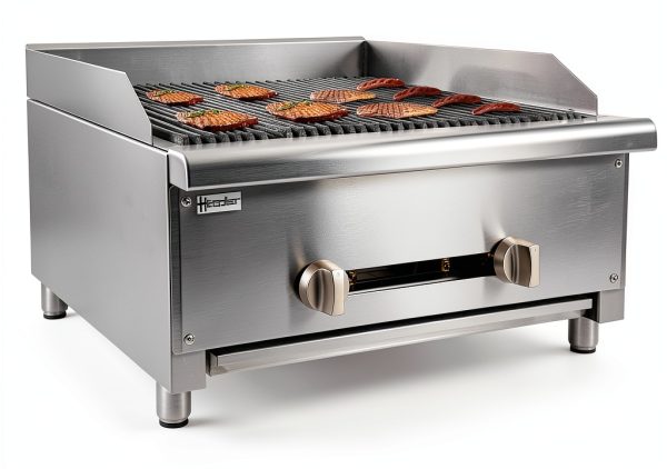 24 inch Charbroiler HIPOPLLER Steel 56000 BTU-0