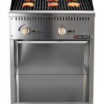 Radiant Charbroiler 24in Natural Gas Storage Base 35000 BTU by Wilprep-0