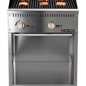 Radiant Charbroiler 24in Natural Gas Storage Base 35000 BTU by Wilprep-0