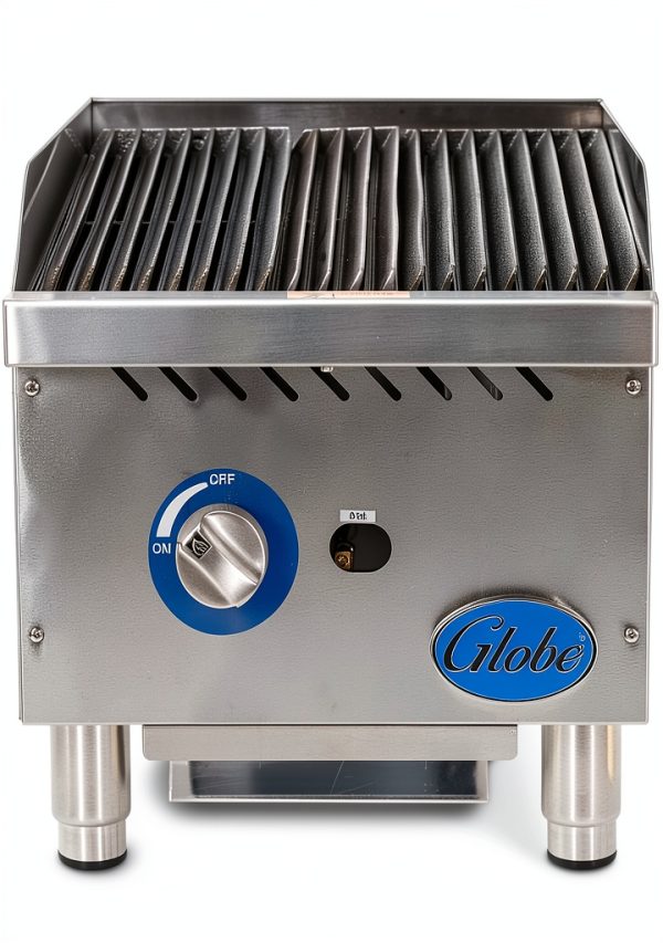 Globe GCB15G-CR 15" Gas Radiant Charbroiler - 1 Burner, Cast Iron-3