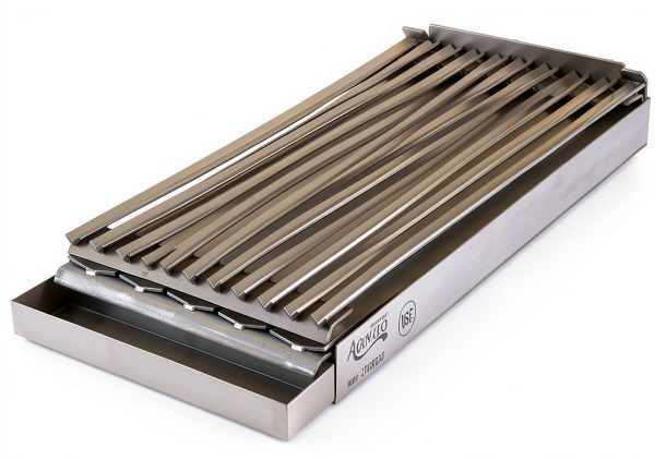 TableTop King 12" x 27" x 4" Add-On 2 Burner Charbroiler-0