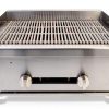 24'' Commercial Charbroiler Lava Rock 2-Burner Griddle STEELBUS-6