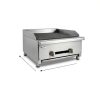 24 inch Charbroiler HIPOPLLER Steel 56000 BTU-1
