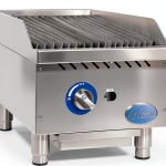 Globe GCB15G-CR 15" Gas Radiant Charbroiler - 1 Burner, Cast Iron-0