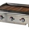Gas Charbroiler Star Radiant 36in Stainless Steel with Splash-Guard-0