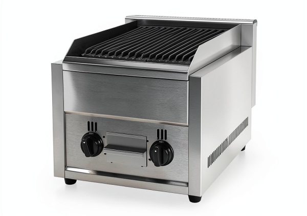 Commercial Countertop Charbroiler 2 Burner Gas Propane Grill Dodoam-1